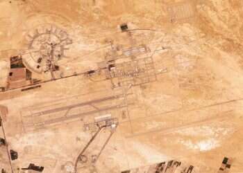 This satellite image from Planet Labs PBC shows the dual-use civilian airport and air base in Isfahan, Iran, Thursday, April 18, 2024 And now, Iran has to make a decision