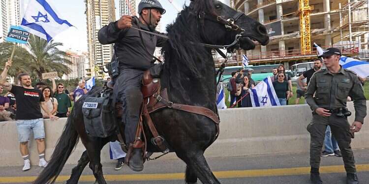 Israel Police weighs mounting bodycams on horses