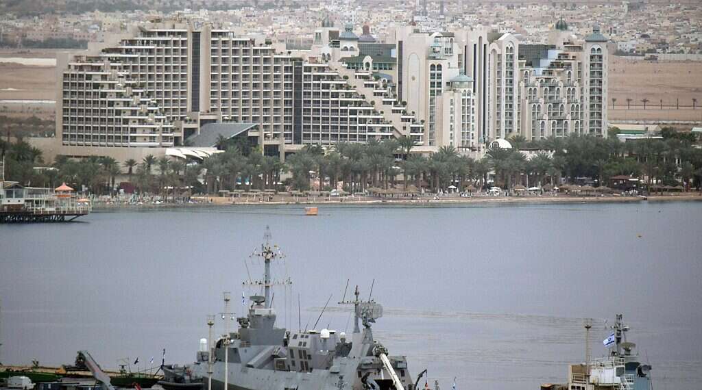 Drone attack damages Eilat navy base building