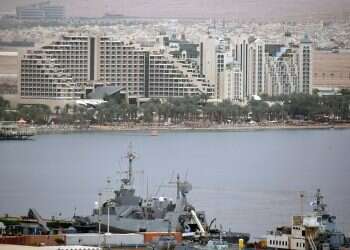 Drone attack damages Eilat navy base building