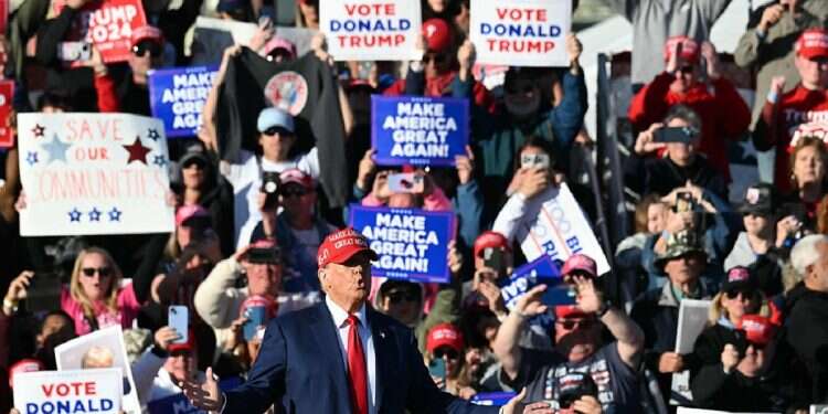 Trump vows support for Israel's 'right to win its war on terror' at NJ rally