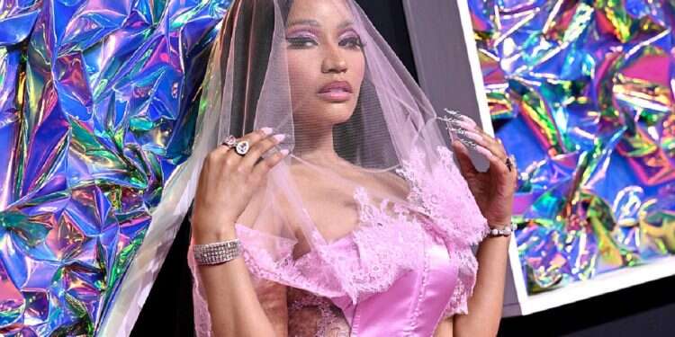 Nicki Minaj at the MTV Video Music Awards on Sept. 12, 2023 'Pills N Potions' went too far? Nicki Minaj arrested in Amsterdam on suspicion of possessing drugs