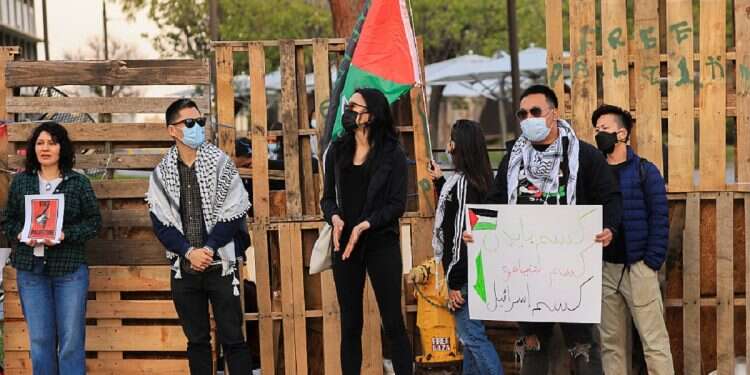 California university president on leave after agreeing to Gaza protesters' demands