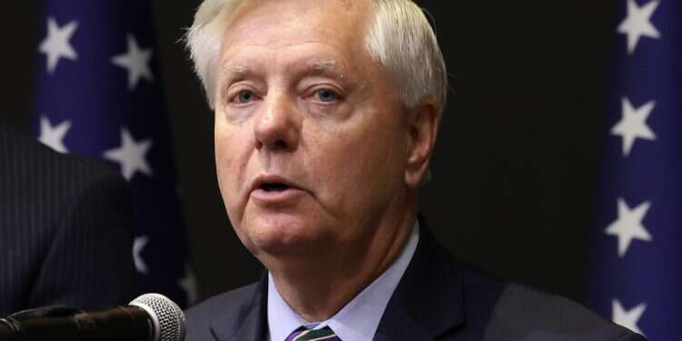 Senator Lindsey Graham in Tel Aviv, Oct. 22, 2023 US Senator Graham says Israel should tell Biden 'Don't'