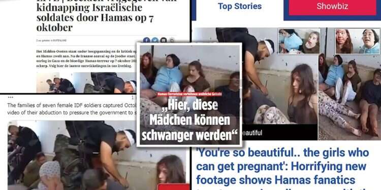 'Horrific': World shocked by Hamas cruelty toward female Israeli captives