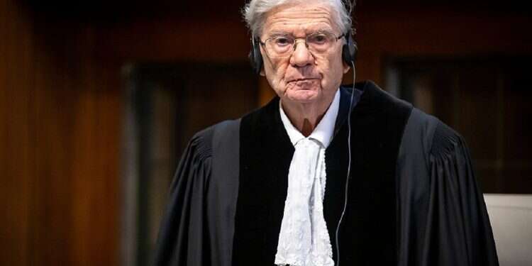 Aharon Barak resigns from ICJ citing family reasons