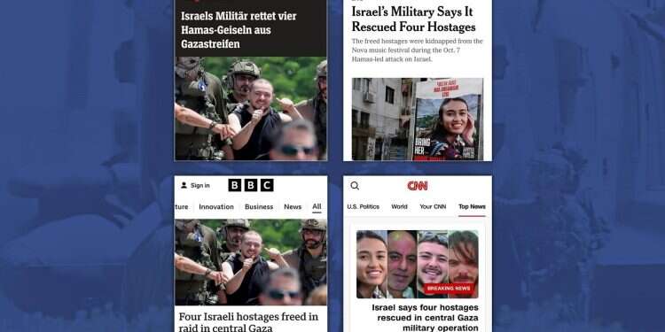 Heroic rescue of 4 hostages leads news worldwide