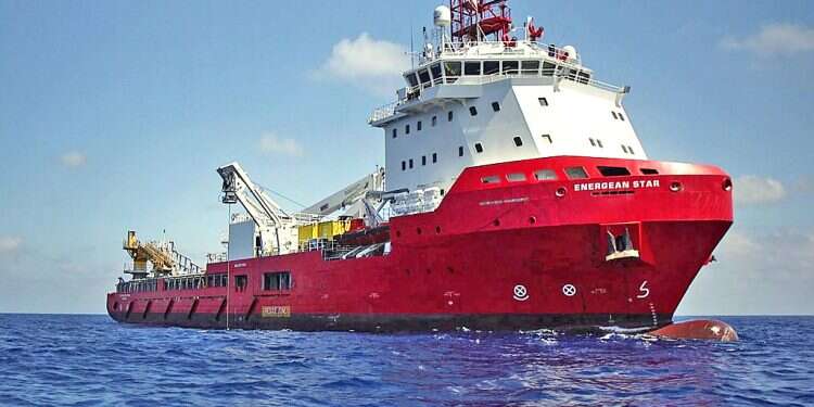 A ship from energy firm