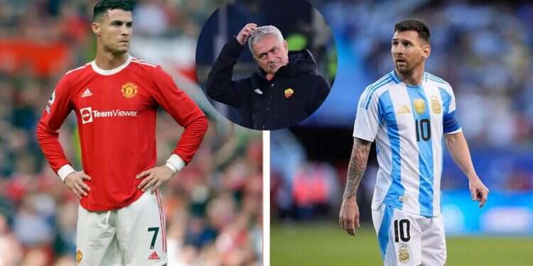 Mourinho, Messi, and Ronaldo - Mourinho picks Messi