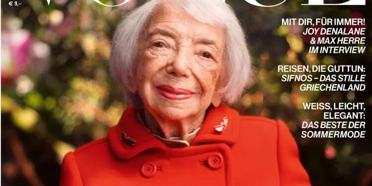 Margot Friedländer on the VOGUE cover Holocaust survivor's Vogue cover tells harrowing tale