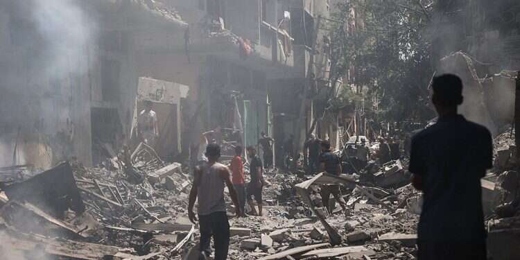 IDF operations against Hamas terror sites have left widespread destruction across Gaza WSJ reveals details of prominent Gaza family who held hostages captive in their home