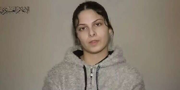 Daniel Gilboa in the propaganda video sent by Hamas
Video of captive since Oct. 7 released