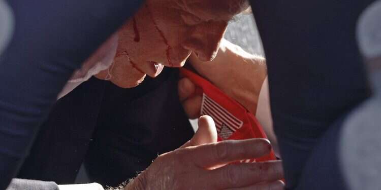 'They're trying to take out our future president': Supporters flock to Trump Tower after shooting