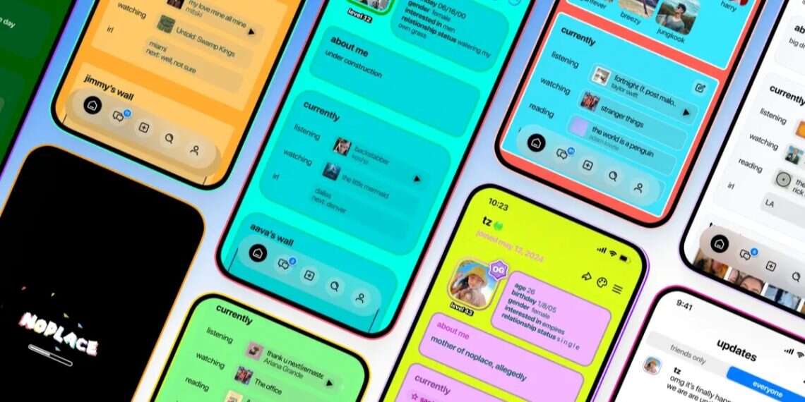 The Noplace app The Noplace app