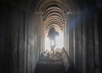 A tunnel discovered by the IDF in June, 2024 IDF finds jaw-dropping Hamas triple-decker tunnels