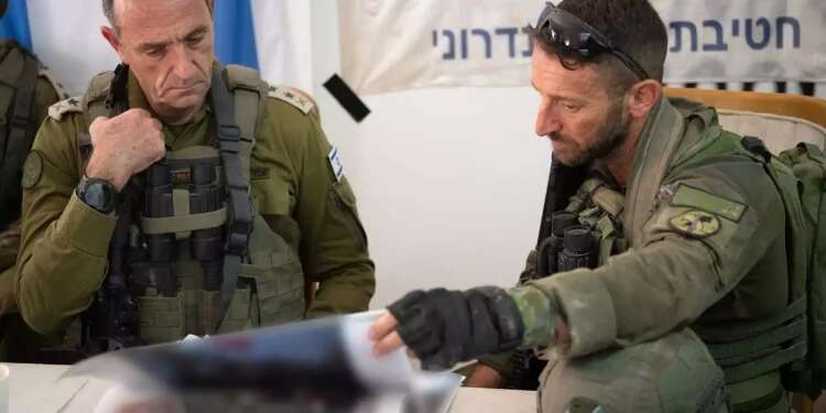 IDF Chief Herzi Halevi met with senior commanders on Wednesday, July 10, 2024 Iron Swords War – Day 268: Massive Hezbollah barrage for 2nd day; IDF fires on Syrian troops