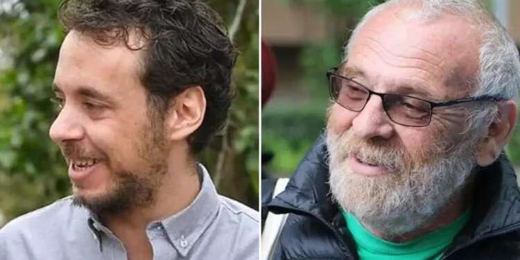 A composite image of hostages Yagev Buchshtab (left) and Alexander Dancyg Hostages Yagev Buchshtab, Alexander Dancyg declared killed in Hamas captivity