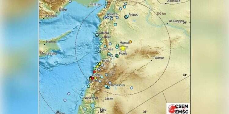 Beirut residents rattled by regional earthquake amid regional tension