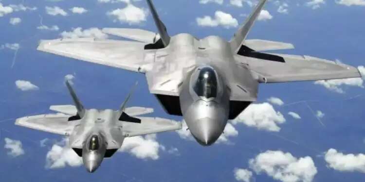 F-22. Photo: AP US deploys F-22 stealth fighters to region