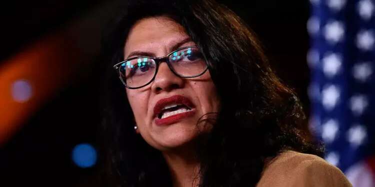 Rashida Tlaib shares fake poll claiming Israelis support raping terrorists