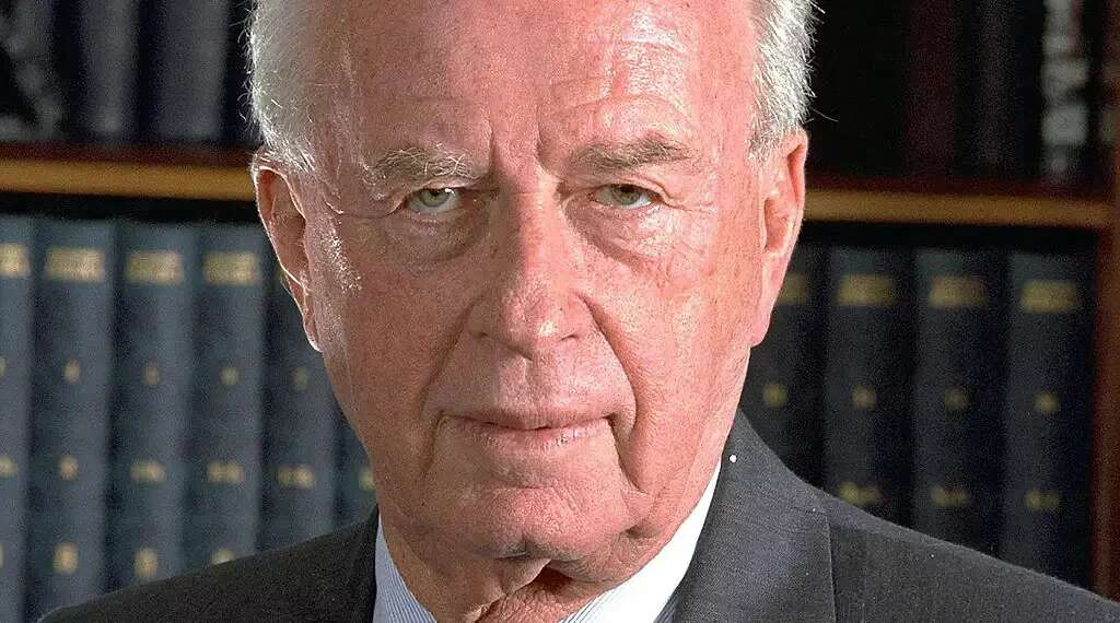 Yitzhak Rabin. Photo: Yaakov Saar 'Israelis are losing sleep out of fear – and unjustifiably so; Iran is a weak country'