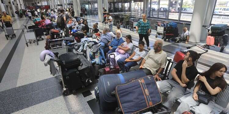 Global embassies, nationals evacuate Lebanon fearing war