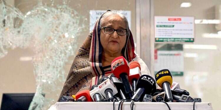 Bangladeshi PM Sheikh Hasina resigns