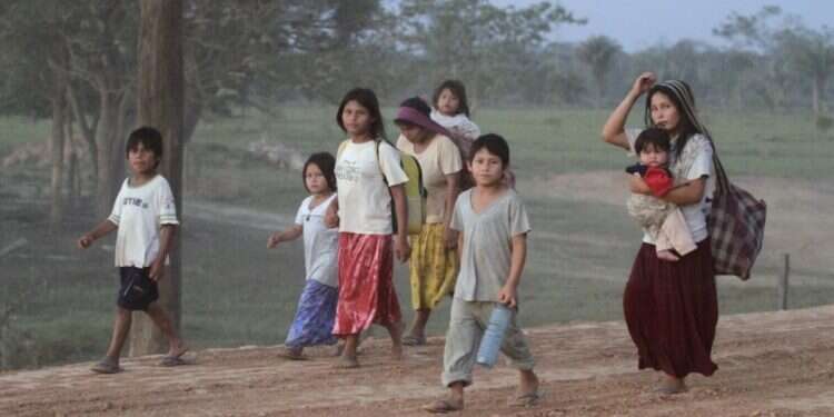 Members of the Tsimane tribe, known for their exceptional health