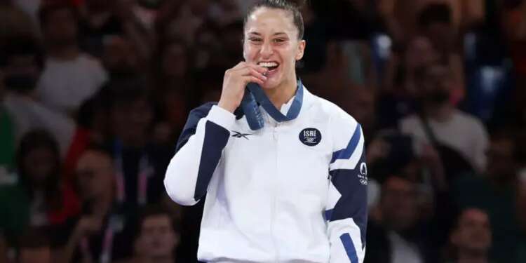 Inbar Lanir secures first Israeli silver medal in Paris Olympics