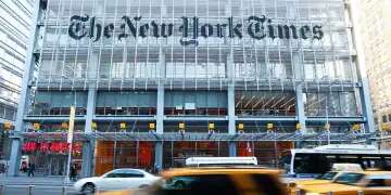 The New York Times headquarters in New York City. Photo: Reuters Leak by NYT reporter puts hundreds of Jews at risk