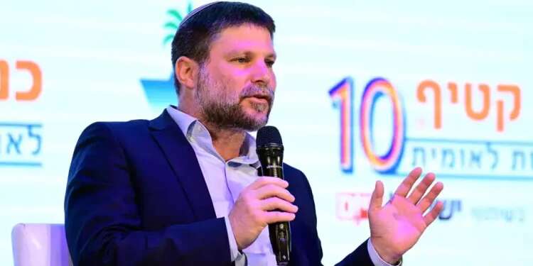 France:  'Appalled by Smotrich's remarks justifying starving Gaza residents"