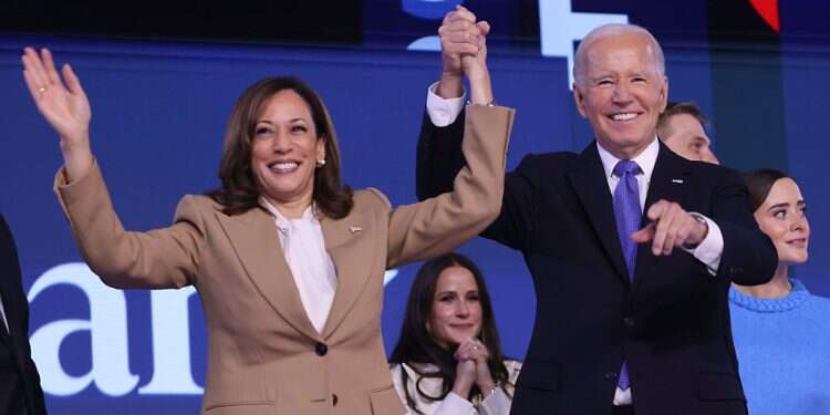 Kamala Harris delivers surprise address at DNC