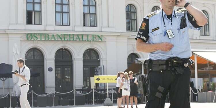 Oslo police broke into a parked vehicle to rescue what they believed was a person in distress Oslo police 'save' Netanyahu sculpture from vehicle