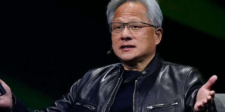 Jensen Huang, chief executive officer of Nvidia, speaks at SIGGRAPH 2024, the premier conference on computer graphics and interactive techniques, in the Colorado Convention Center Monday, July 29, 2024, in Denver Nvidia CEO's wealth plummets $10 billion