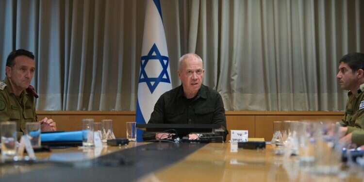 Defense minister tells Israelis to prepare for intense days, 'keep calm'