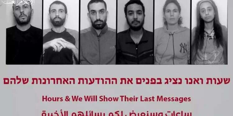 Hamas propaganda video features murdered hostages