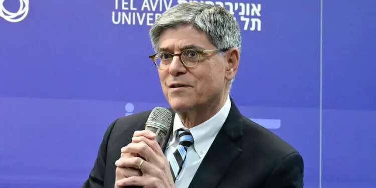 US Ambassador to Israel Jacob Lew at the Institute for National Security Studies online conference US ambassador to Israel: Palestinian state not reward for terrorism