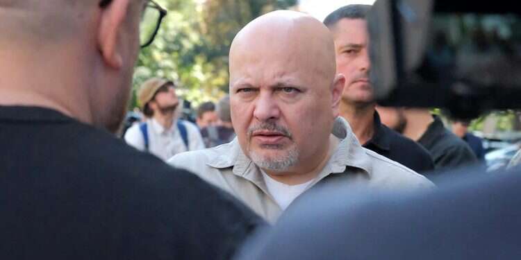 International Criminal Court (ICC) Prosecutor Karim Khan visits the Ohmatdyt Children's Hospital in Kyiv, that was hit by Russian shelling on July 8, 2024 Sexual misconduct claims made against ICC chief prosecutor