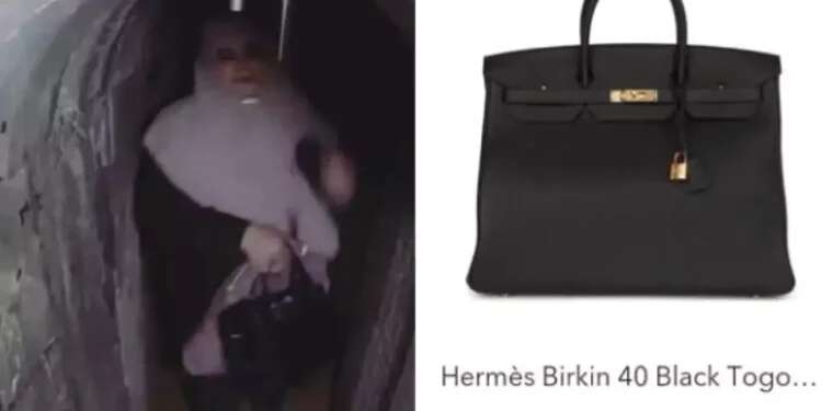 Did Sinwar's wife go into hiding with Birkin bag?