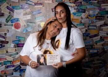 The sticker memorial: Shachaf Nissani