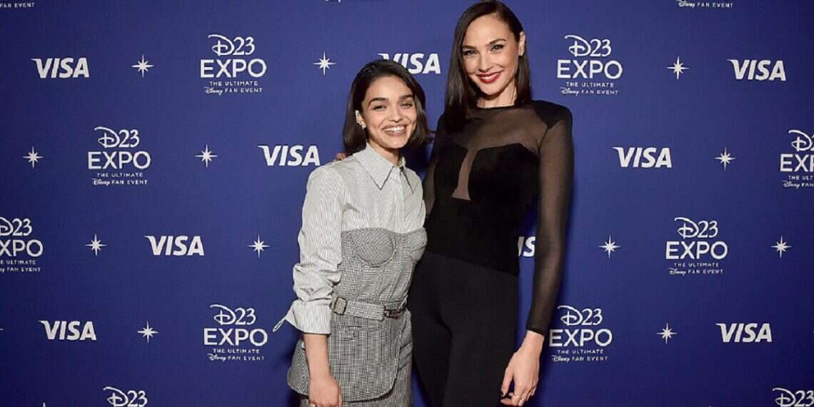 (L-R) Rachel Zegler and Gal Gadot attend D23 Expo 2022 at Anaheim Convention Center in Anaheim, California on September 09, 2022. Photo credit: Alberto E. Rodriguez/Getty Images for Disney/AFP 'Snow White' star issues apology over anti-Trump posts