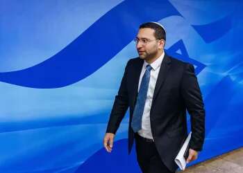 Minister for the Negev, Galilee, and National Resilience Yitzhak Wasserlauf (Archive). Photo: Olivier Fitoussi/Flash90 Iran sent fake invitations to Israeli ministers