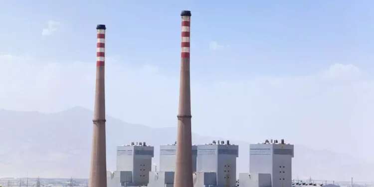 A thermal power plant in Shazand, Iran Is Iran on the brink of collapse?