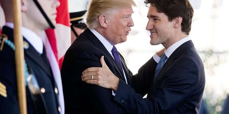 Trump jokingly floats 'Canada as 51st state' in Trudeau meeting