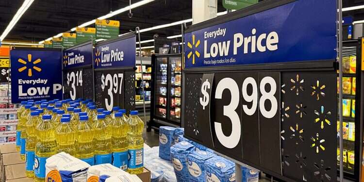 Child's rampage through Walmart goes viral