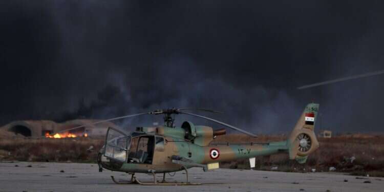 Smoke rises in the aftermath of suspected IDF strikes near Mezzeh Air Base, on December 8, 2024 in Damascus, Syria Operation 'Arrow of Bashan': PM sends warning to Syria