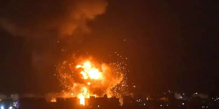 IAF Strike in Syria Israel prepares to strike Houthi targets in Yemen