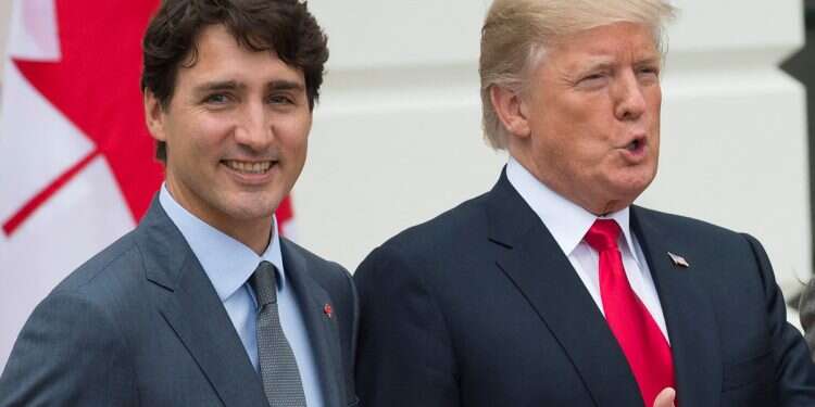 Trump mocks 'governor of Canada' Trudeau