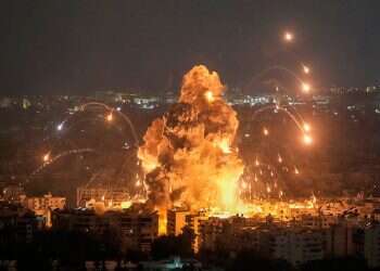 Flames and smoke rise from an Israeli airstrike in Dahiyeh, Beirut, Lebanon, Sunday, Oct. 6, 2024 What do Israelis think about a ceasefire with Lebanon?