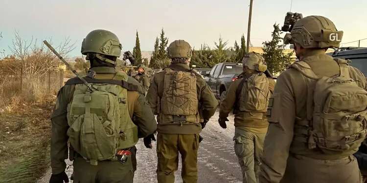 IDF forces enter Syria